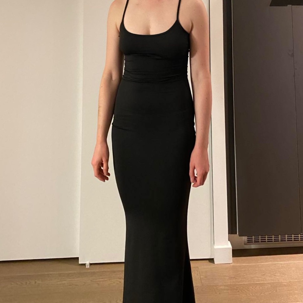 Black Bodycon Maxi Dress XS